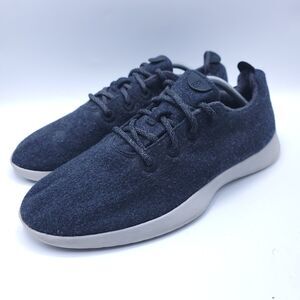 Allbirds Wool Runner Athletic Lace Up Running Shoe Mens Size 13 Black White